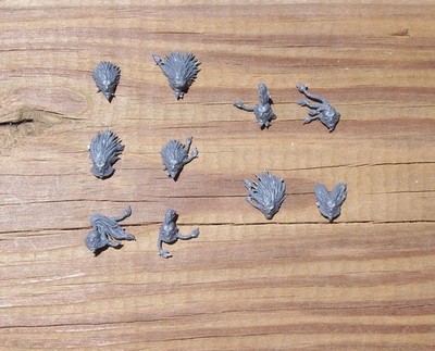 40K Space Wolves Wulfen Heads Bits 10 Bitz