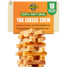 Himalayan Yak Cheese Dog Chews 3lbs for all Dog sizes, 100 Natural Gluten Free