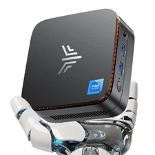 E1 Mini PC, Desktop Computer N150(up to 3.6GHz) Mini Computers 16GB RAM 256GB...