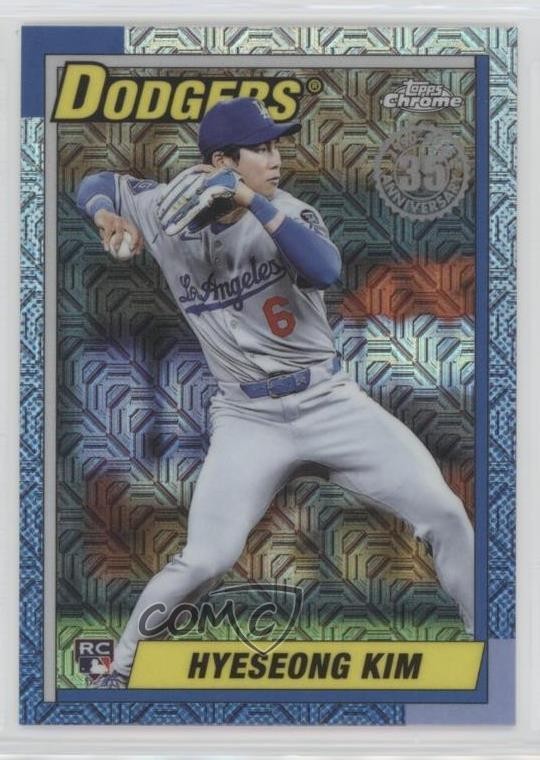 2025 Topps Update 1990 Topps Chrome Silver Pack Hyeseong Kim #U90C-66 1jl9