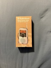 RadioShack Digital Pocket Radio AM/FM Portable Open Box TESTED