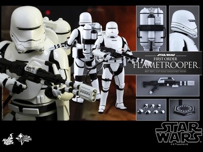 Only from 11 years ago 2015 HOTTOYS First Order Flametrooper