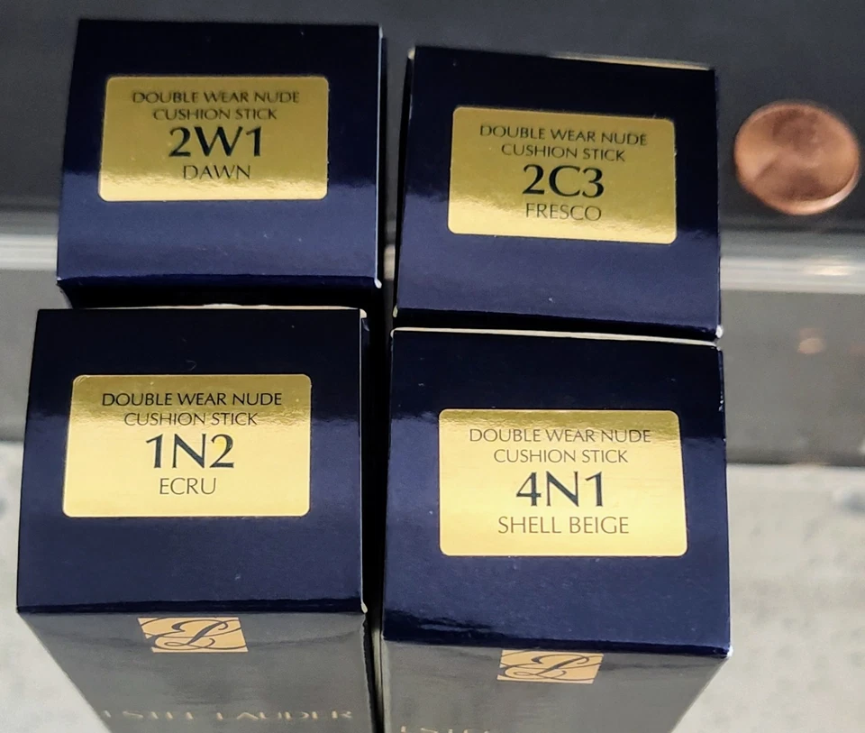 FUNDACIÓN DE MAQUILLAJE ESTEE LAUDER DOBLE USO DESNUDO COJÍN STICK *Nuevo* 2C3 FRESCO Foto 3 de 3