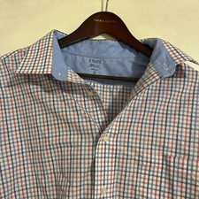 Chaps COOLMAX Mens Regular-Fit Dress Shirt Stretch Collar Long Sleeves Size 2XL