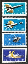 Hungary 1961 Venera I Rocket, full set, mint never hinged