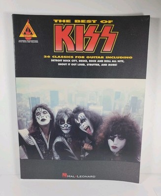 The Best Of KISS Guitar Recorded Versions Songbook Vintage 90's Collectible 1994