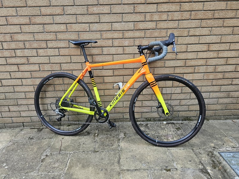 Kenisis Tripster At Gravel Bike And 2 Sets Of Wheels.