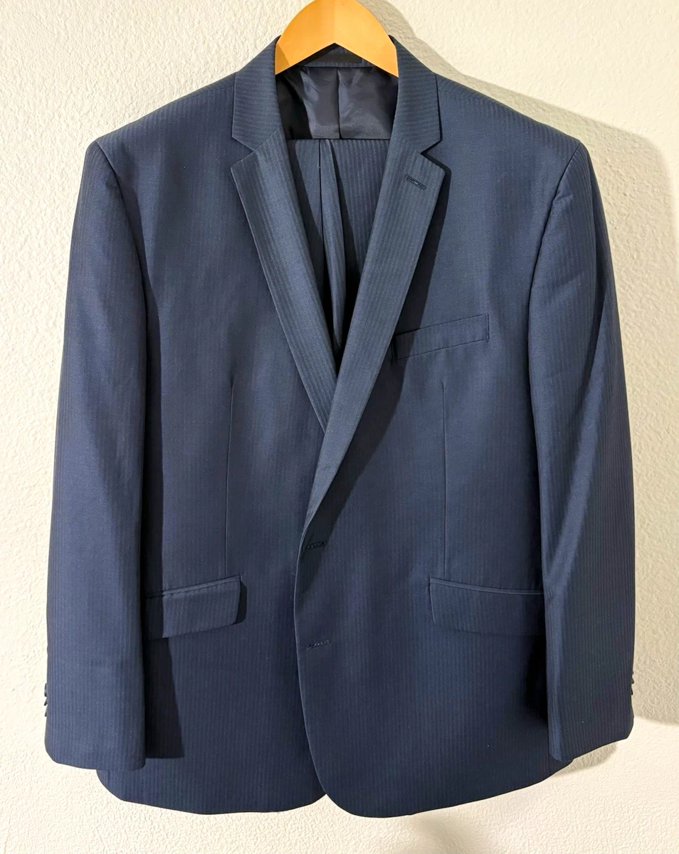 Blue 46 Size Suits & Blazers for Men for sale | eBay