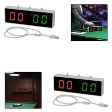 Billiards Electronic Scoreboard White Professional Portable Gifts Multipurpose