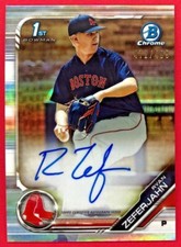 2019 Bowman Chrome Draft Ryan Zeferjahn 472/499 Autographs Refractors #CDA-RZ