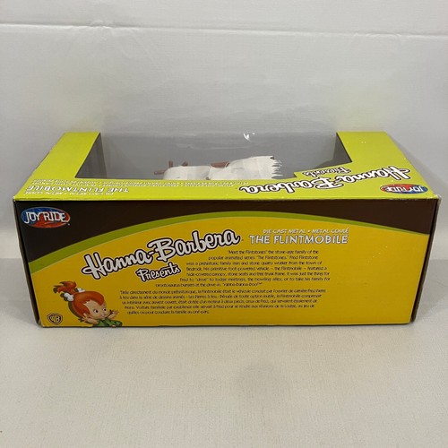 The Flintstones Flintmobile and Figures Die Cast Metal Joyride 2004 RC2 Boxed - Picture 2 of 13
