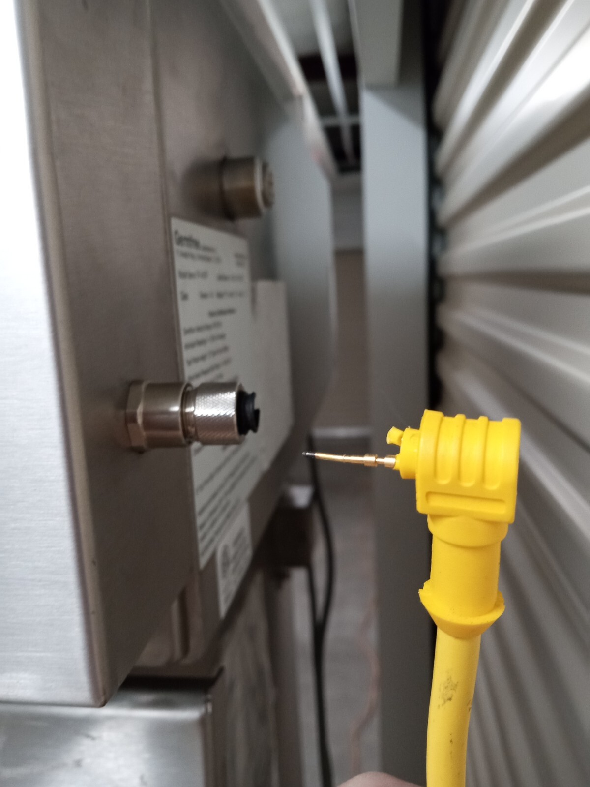 Germfree VF-4USP Laminar Flow Compounding Isolator Glovebox hood