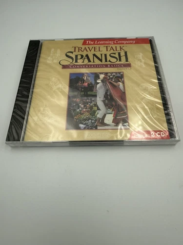 Travel Talk Spanish PC CD-ROM Language Course The Learning Company - Sealed
