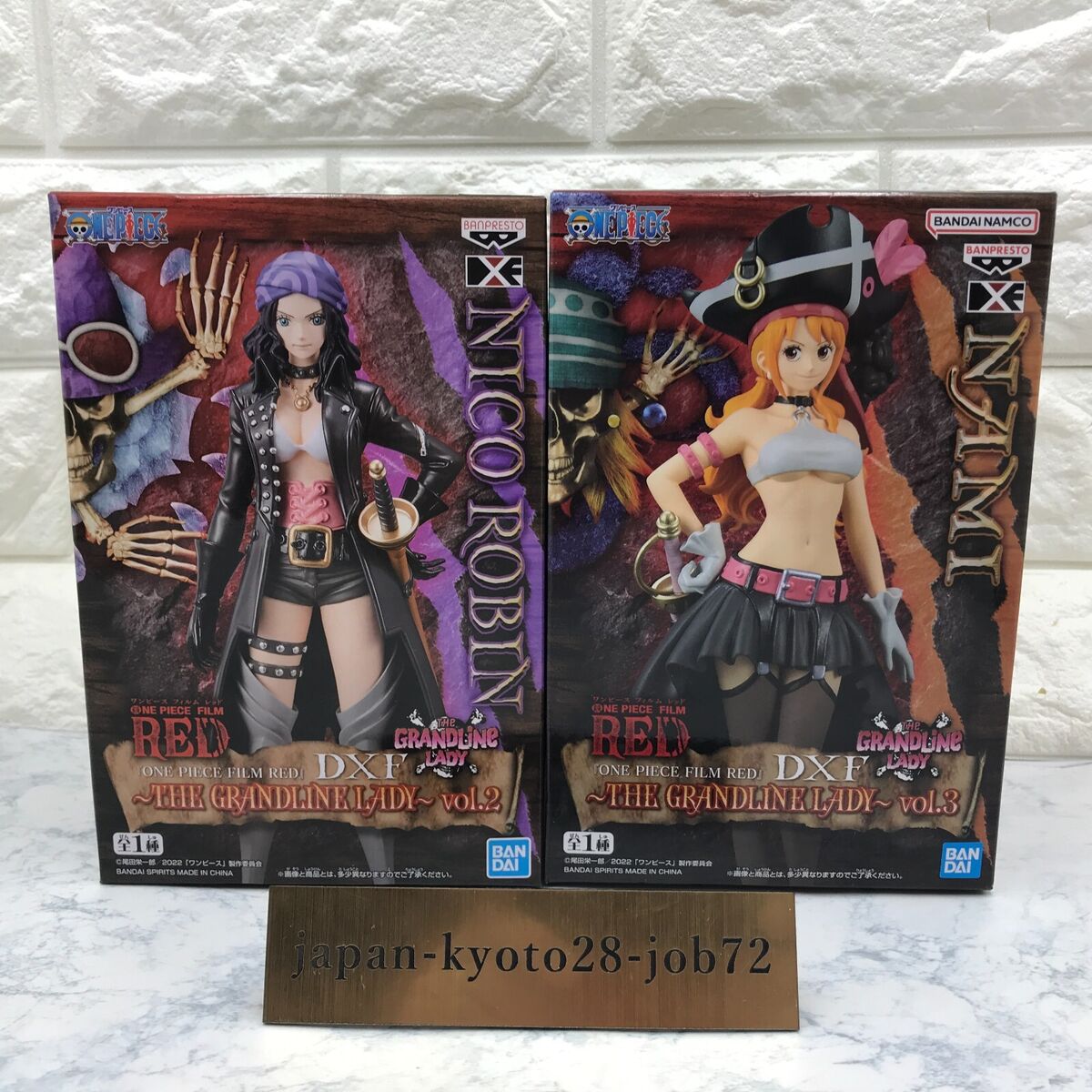 ONE PIECE film RED Nami Figure the Grand Line Lady BANDAI New Japan F/S