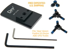 Red Dot Mounting Kit For Many Scopes Fits Smith & Wesson MP Full Compact SHIELD