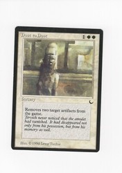 Dust to Dust (The Dark) - MTG Common Sorcery