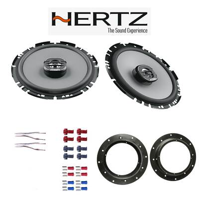 Hertz Auto Lautsprecher Boxen 400 Watt Koax für VW Jetta III (1KM) Türen vorne