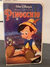 1993 Walt Disneys Masterpiece Pinocchio VHS Animated Movie 239