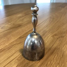 Christofle Dinner Bell Chime Silver Tabel Top Bell ~ Made in France