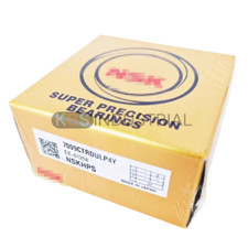  Set of 2 New Abec-7 Super Precision Spindle Bearings For NSK 7009CTRDULP4Y