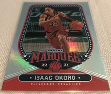 2020-21 Panini Chronicles Marquee Basketball Isaac Okoro Cleveland Cavaliers RC