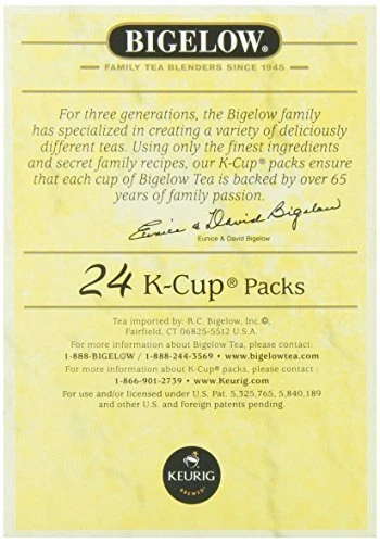 Bigelow K-Cup for Keurig Brewers English Breakfast Tea 24 Count Pack of 4 - Image 4 of 4