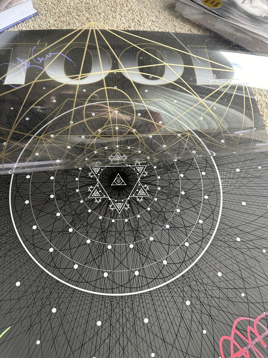 Tool SIGNED Poster 2019 Toronto Canada Scotiabank x/650 Joyce Su