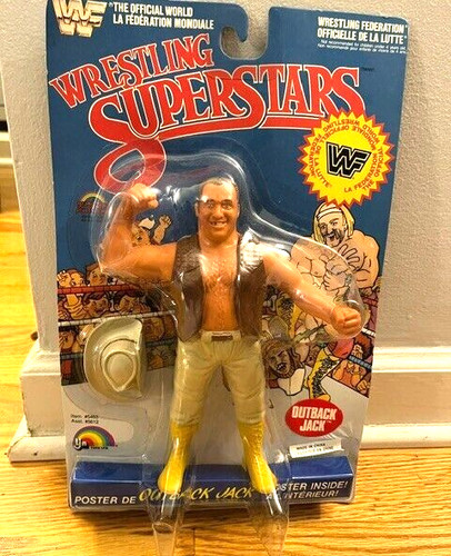 Vintage WWF Outback Jack LJN MOC Wrestling Figurin...