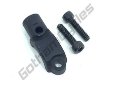 Ducati Brembo Clutch Master Cylinder Reverse Thread Left Hand Mirror Clamp Black