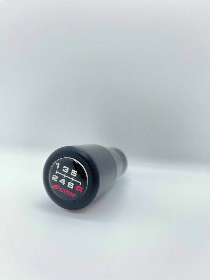 Cuchara perilla de cambio Duracon 6 velocidades negra para Honda Accord Civic Fit CRZ S2000 NSX Foto 2 de 4