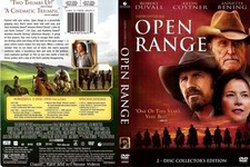 Open Range  DVD 2-Discs  Robert Duvall, Kevin Costner 2003 