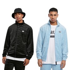 Southpole Southpole AOP Velour Jacket Jacke Sweatjacket Samt Alloverprint Zipper