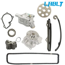 LABLT Timing Chain Kit Oil Water Pump For 1989-1997 Nissan D21 Pickup 240SX 2.4L