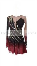 manufacturer store designer style Ice figure skating competition dress girls