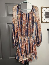 Show Me Your Mumu Dress Off The Shoulder Size Medium
