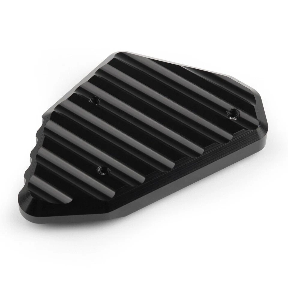 Side Pad Kickstand Stand Extension Plate For Suzuki GSXR 1000 K9 09-10 Black Foto 4 de 4