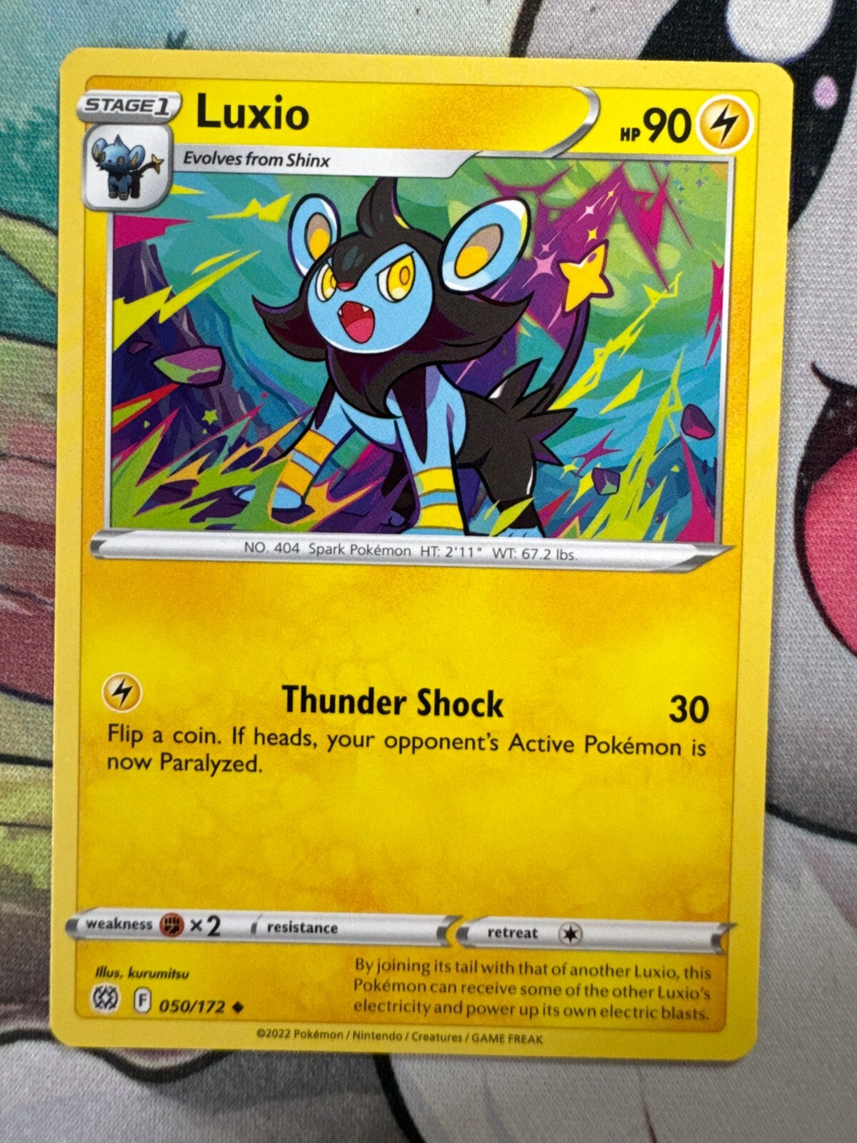 Luxio Non Holo English Pokemon TCG BKF662