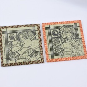 NEOGEO - TATAMI COASTER (90mm) - Samurai Shodown C (7 pcs Set) SNK Official 225