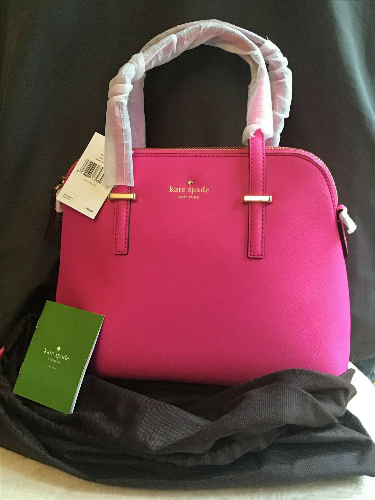 Kate Spade Cedar Street Maise Leather Satchel Purse Atoll Blue Pxru4471 For Sale Online Ebay