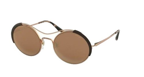PRADA Sport Gold Shield Sunglasses - Model SPR 63H 5AK-6S1  display picture 3