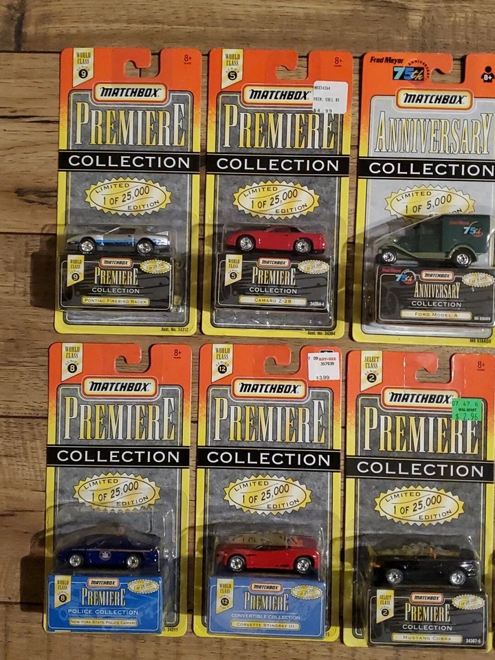 12 Matchbox Premiere Collection Corvette Grand Sport, Mustang, Dodge Viper, Ford - Image 4 of 4