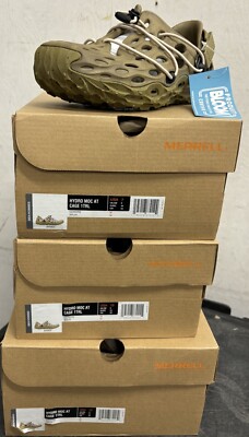 Merrell Hydro Moc AT Cage 1TRL Mens US 7/8.5W Coyote Tan Water Foam Sandals