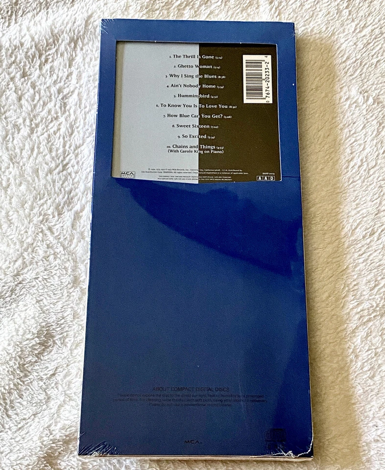 BB KING THE THRILL IS GONE CD SEALED LONGBOX SPECIAL EDITION MCA PROMO  BOX SET  Foto 4 de 4