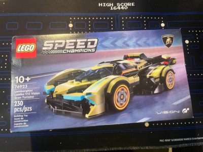 NEW LEGO SPEED CHAMPIONS: Lamborghini Lambo V12 Vision Gt Super Car (76923)