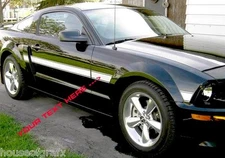 Side Body Stripe Stripes Graphics fit any 2007 2008 California Special Mustang