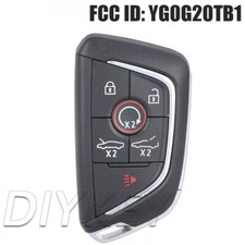 Smart Remote Key Fob For Chevrolet Corvette C8 2020 2021 2022 Yg0g20tb1 13538850