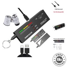 Diamond Tester with 60X Loupe - Battery Powered Authenticity Verification Tool