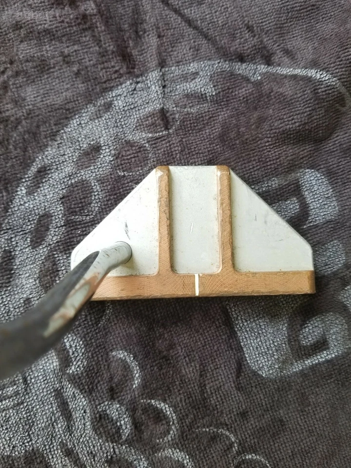 Very rare Bruce Sizemore Jr Copper Stix Cu Rail Left Handed Putter - Image 3 of 4