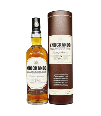 Knockando 15 Jahre Richly Matured Speyside Single Malt Whisky - 43 % Vol./ 0,7 L