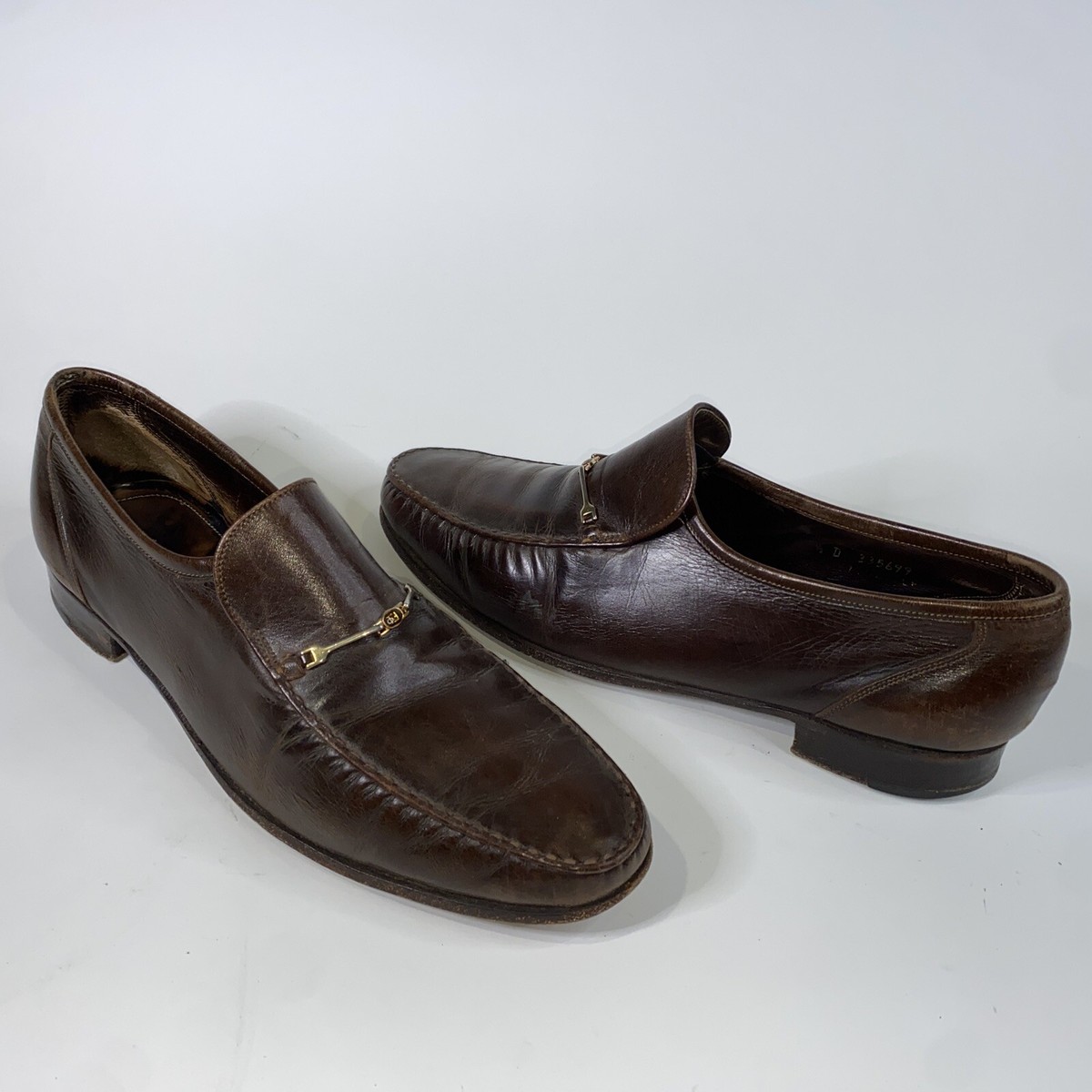 Florsheim Imperial Ritz KANGAROO LEATHER Moccasin Loafers #97102 D